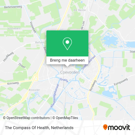 The Compass Of Health kaart