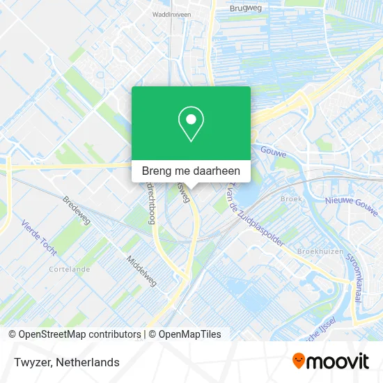 Twyzer kaart