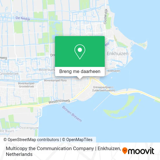 Multicopy the Communication Company | Enkhuizen kaart