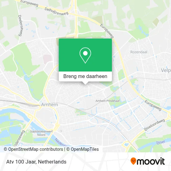 Atv 100 Jaar kaart