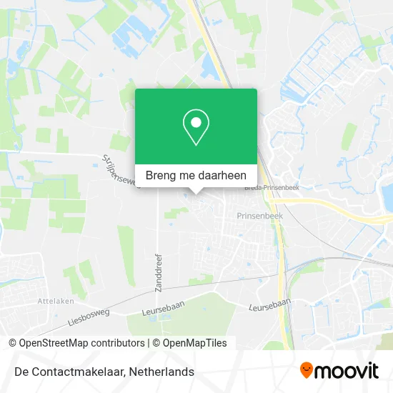 De Contactmakelaar kaart
