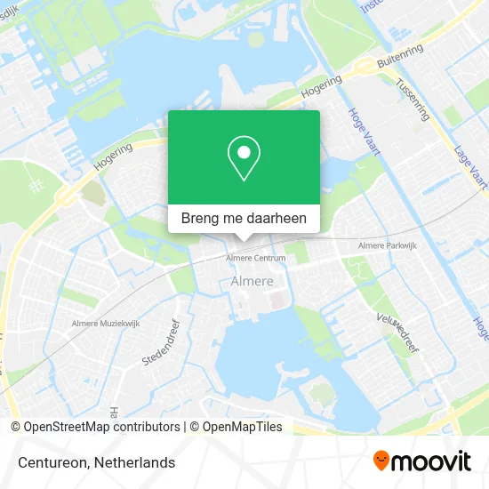 Centureon kaart