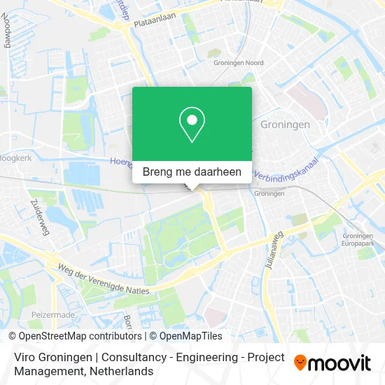 Viro Groningen | Consultancy - Engineering - Project Management kaart