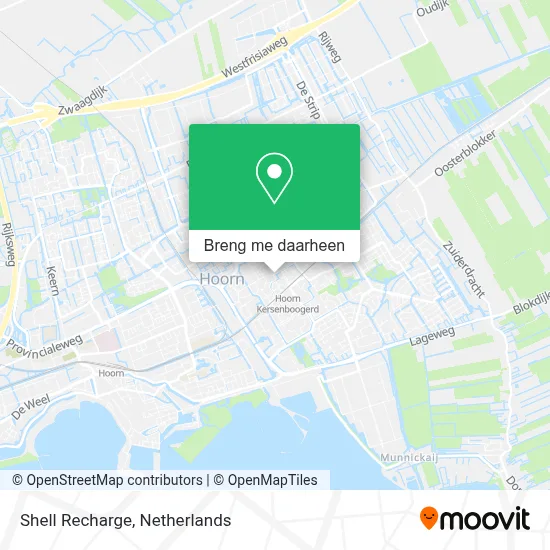 Shell Recharge kaart