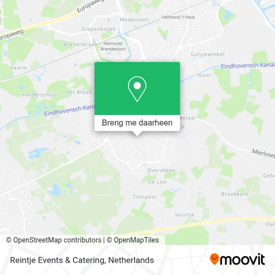 Reintje Events & Catering kaart