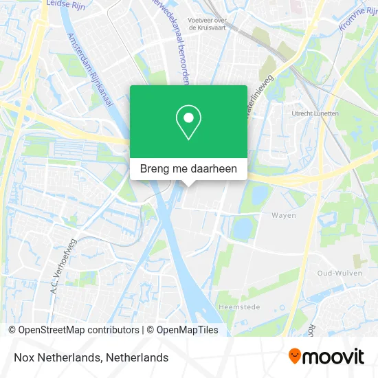 Nox Netherlands kaart
