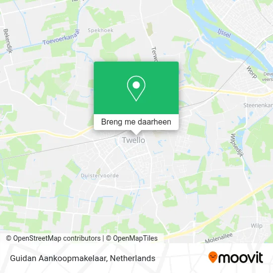 Guidan Aankoopmakelaar kaart
