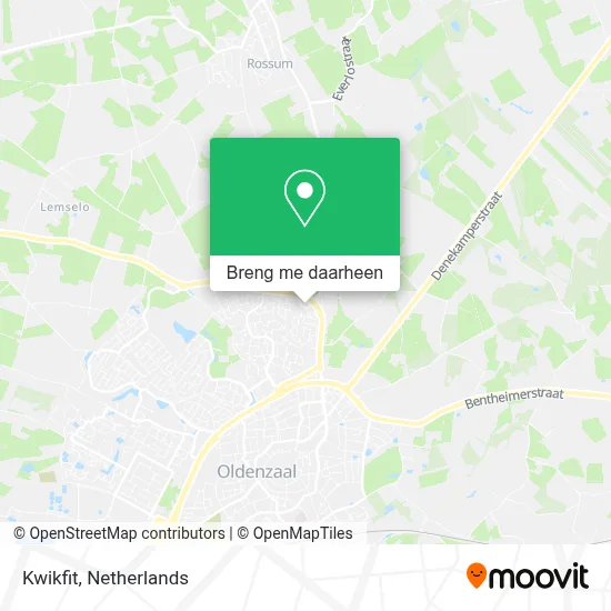 Kwikfit kaart
