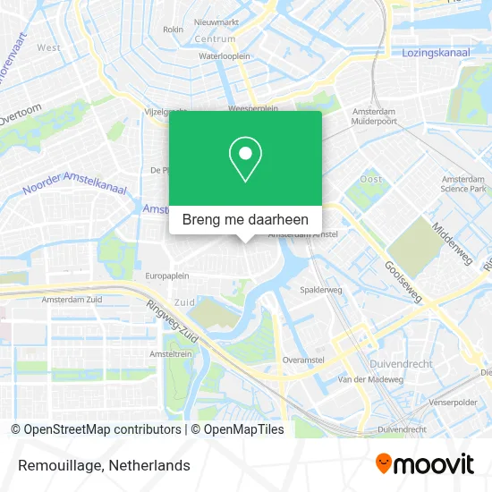 Remouillage kaart