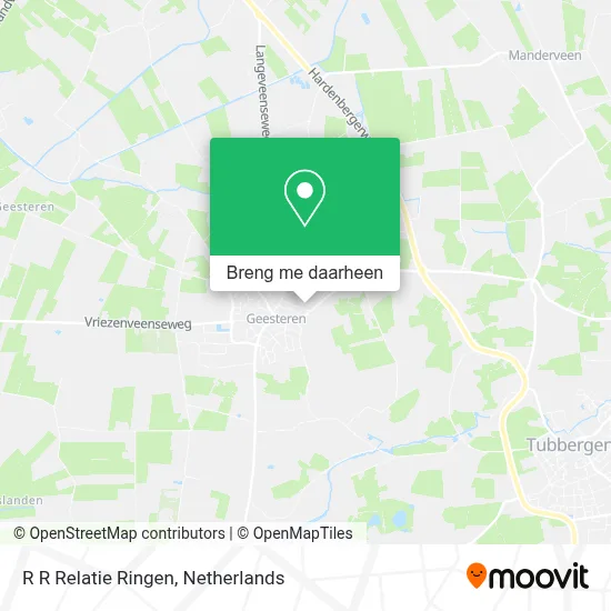 R R Relatie Ringen kaart