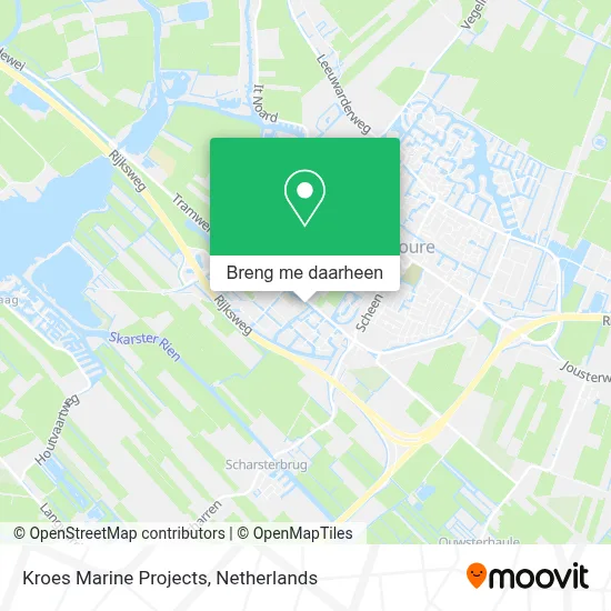 Kroes Marine Projects kaart