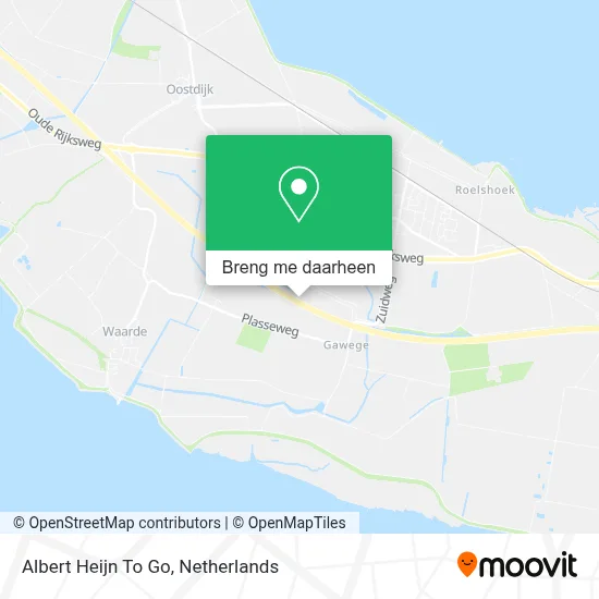 Albert Heijn To Go kaart