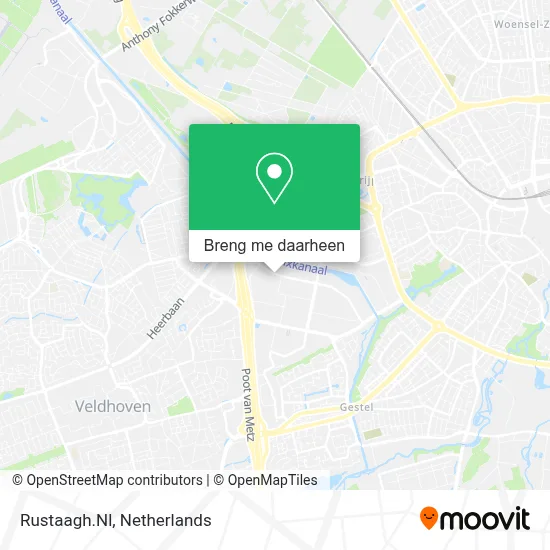 Rustaagh.Nl kaart
