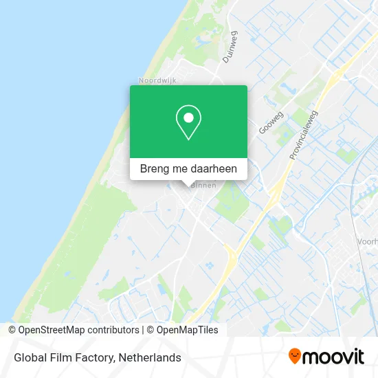 Global Film Factory kaart