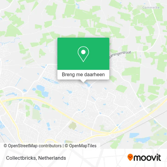 Collectbricks kaart
