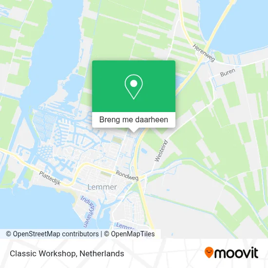 Classic Workshop kaart