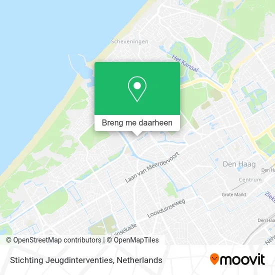 Stichting Jeugdinterventies kaart