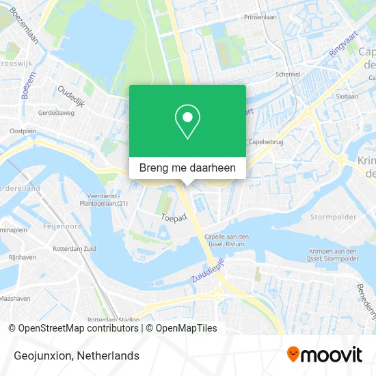 Geojunxion kaart