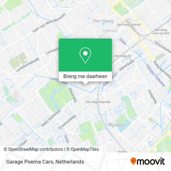 Garage Poema Cars kaart