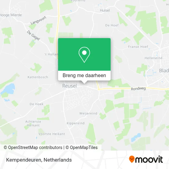 Kempendeuren kaart