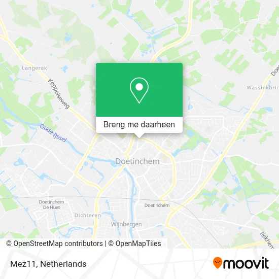 Mez11 kaart