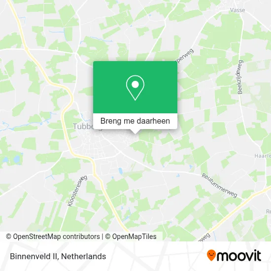 Binnenveld II kaart