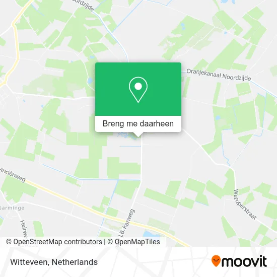 Witteveen kaart