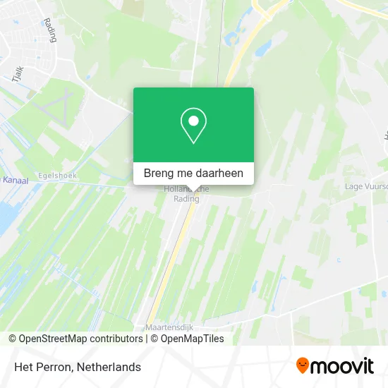 Het Perron kaart