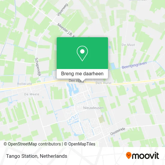Tango Station kaart