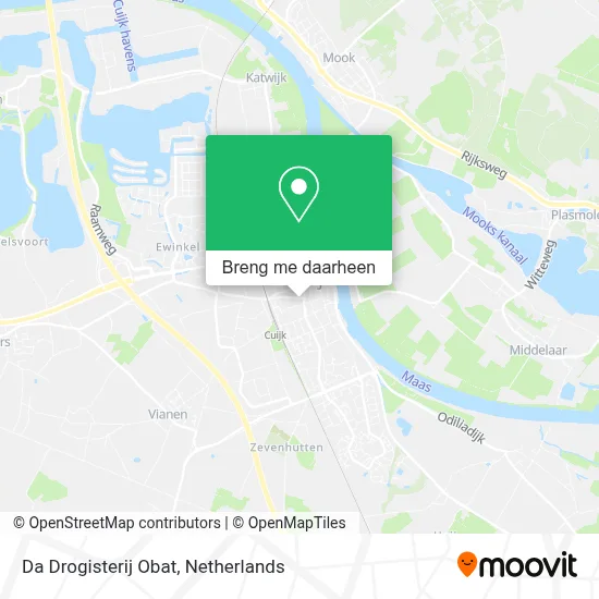 Da Drogisterij Obat kaart