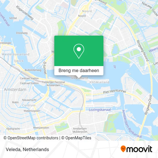 Veleda kaart