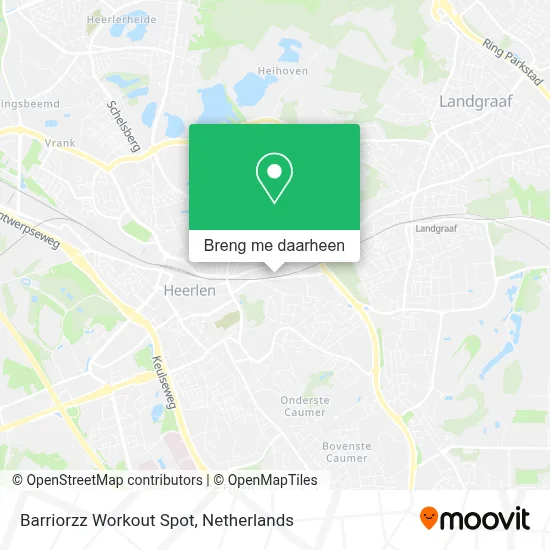 Barriorzz Workout Spot kaart