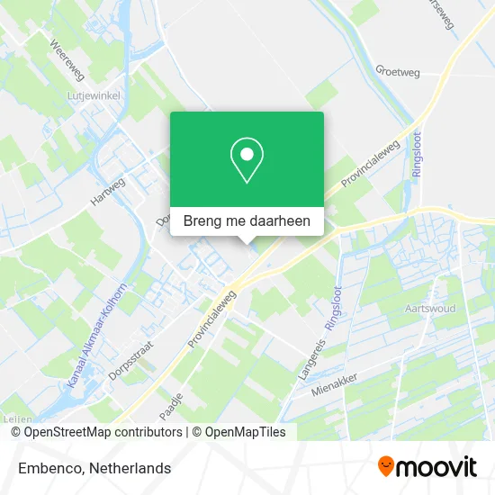 Embenco kaart