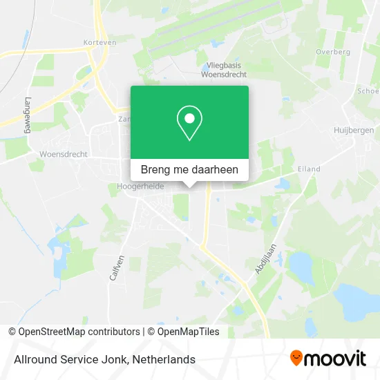 Allround Service Jonk kaart