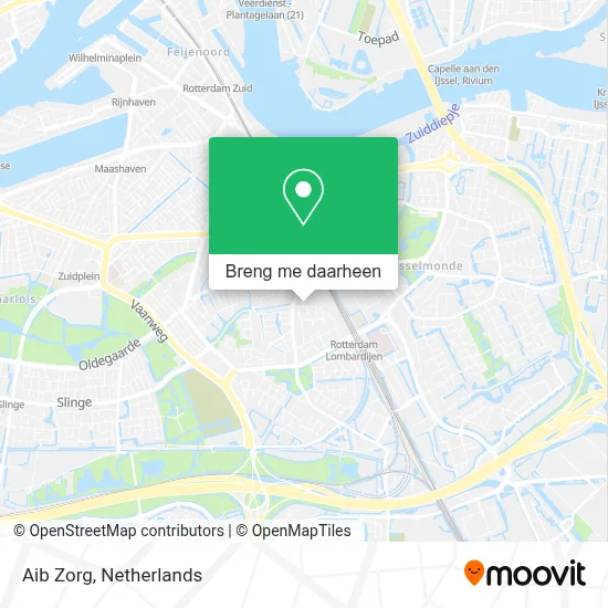 Aib Zorg kaart