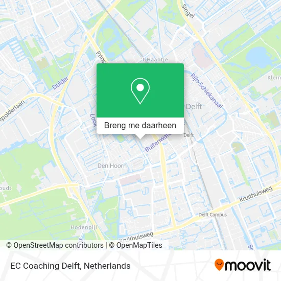 EC Coaching Delft kaart
