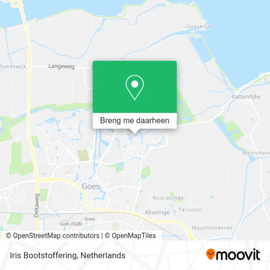 Iris Bootstoffering kaart