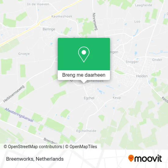 Breenworks kaart