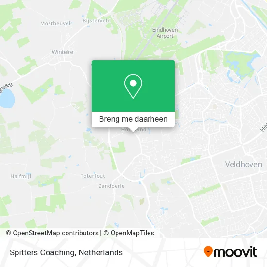 Spitters Coaching kaart