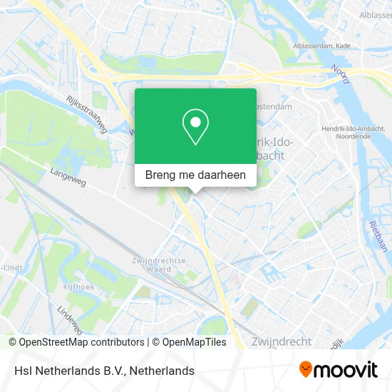 Hsl Netherlands B.V. kaart