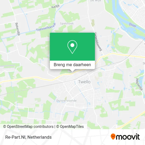 Re-Part.Nl kaart