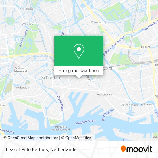 Lezzet Pide Eethuis kaart