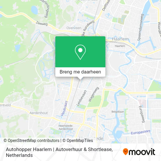 Autohopper Haarlem | Autoverhuur & Shortlease kaart