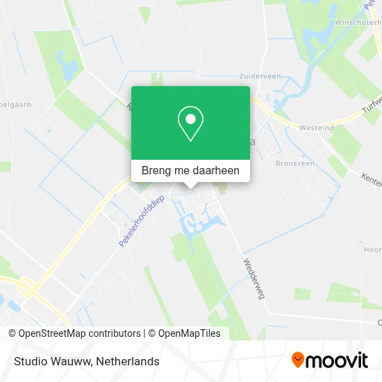 Studio Wauww kaart