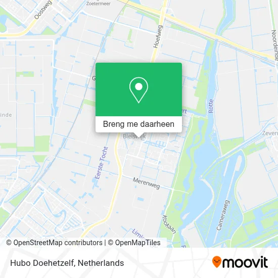 Hubo Doehetzelf kaart