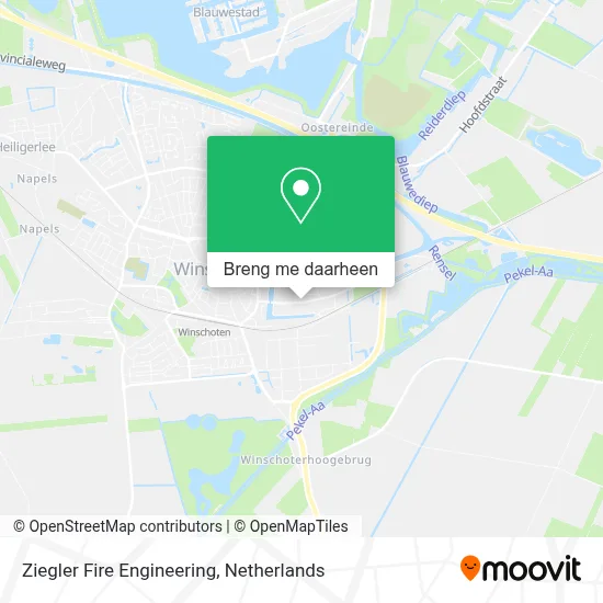 Ziegler Fire Engineering kaart