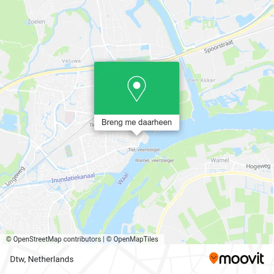 Dtw kaart