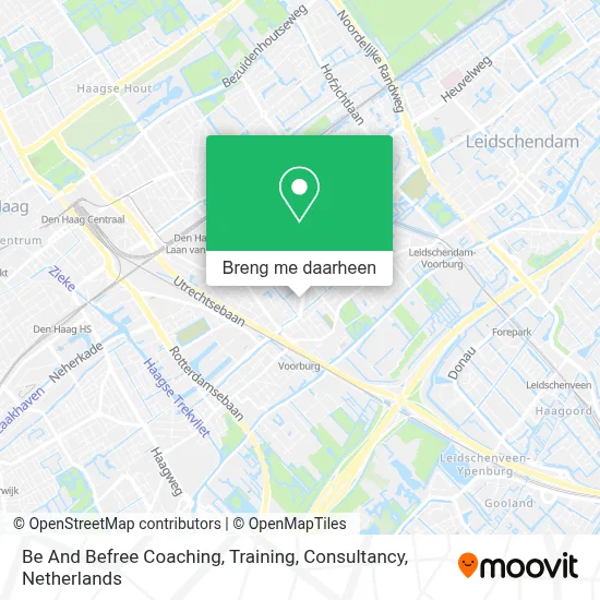 Be And Befree Coaching, Training, Consultancy kaart