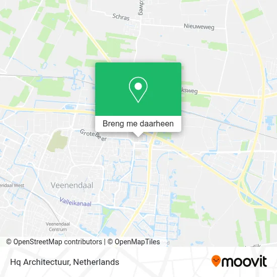 Hq Architectuur kaart