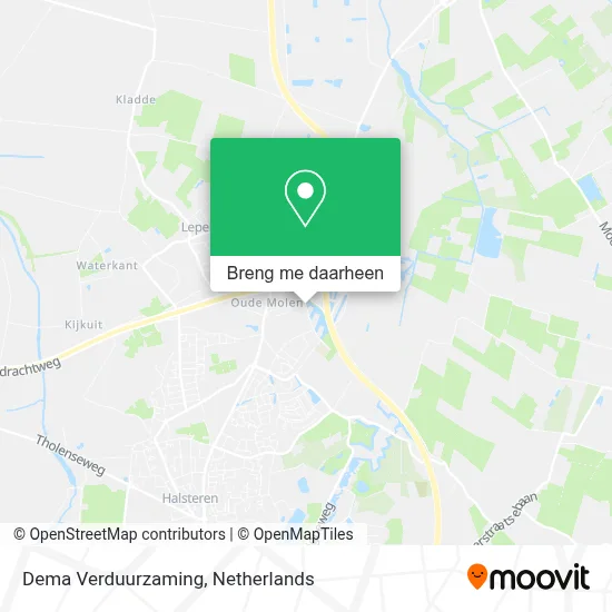 Dema Verduurzaming kaart